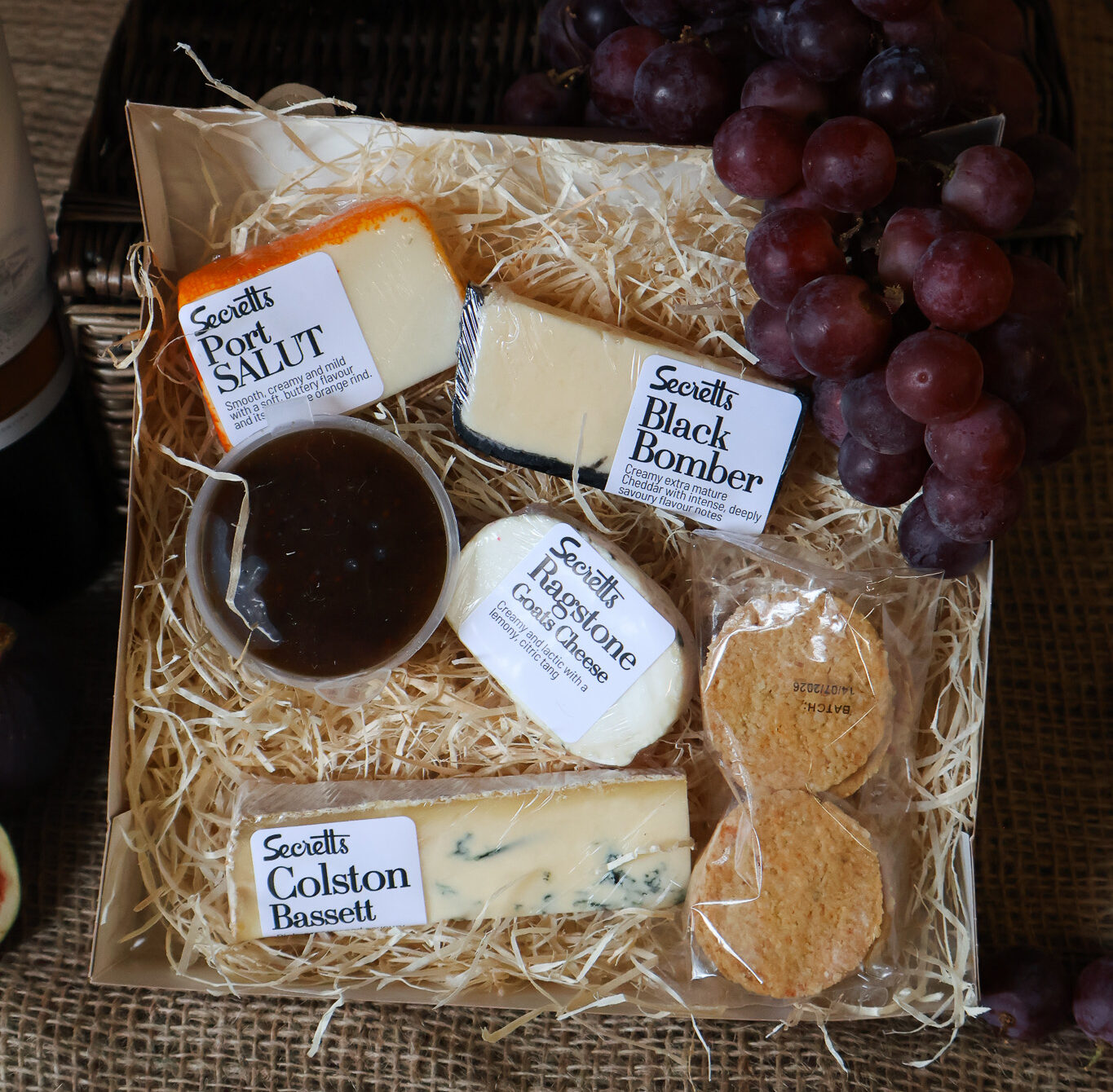 Secretts free cheese taster box offer